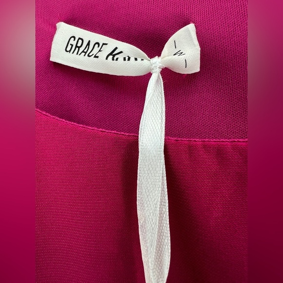 Grace Karin Women's Fuchsia Pink Blouse new with tags - Picture 6 of 8
